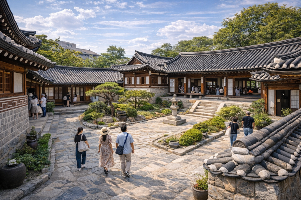 Bukchon Baek Inje House traditional hanok residence in Seoul's Bukchon Hanok Village