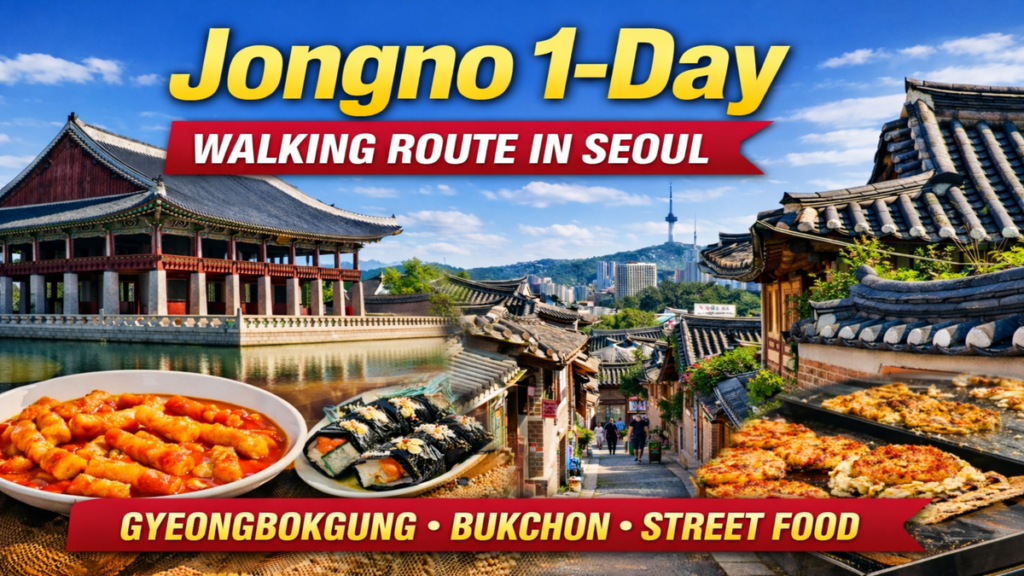 jongno-1day-walking-route-seoul-gyeongbokgung-bukchon-street-food