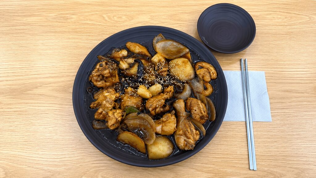 Full jjimdak dish at Dutchim Dongdaemun Seoul