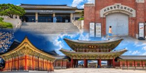 ALT 대체텍스트 Seoul history tour featuring Gyeongbokgung Palace, National Palace Museum of Korea, Seodaemun Prison History Hall, and Deoksugung Palace
